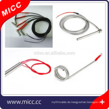 MICC High-Density-Einzelkopf-Heizpatrone für den industriellen Einsatz